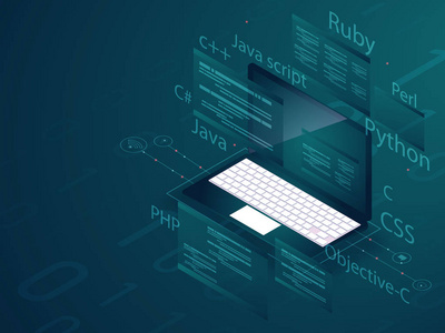 开发语言视觉素材 摄图新视界中的计算机软件开发艺术